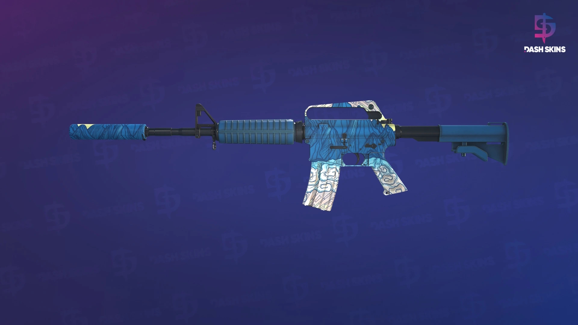 M4A1-S | Solitude (Minimal Wear) Screenshot Playside