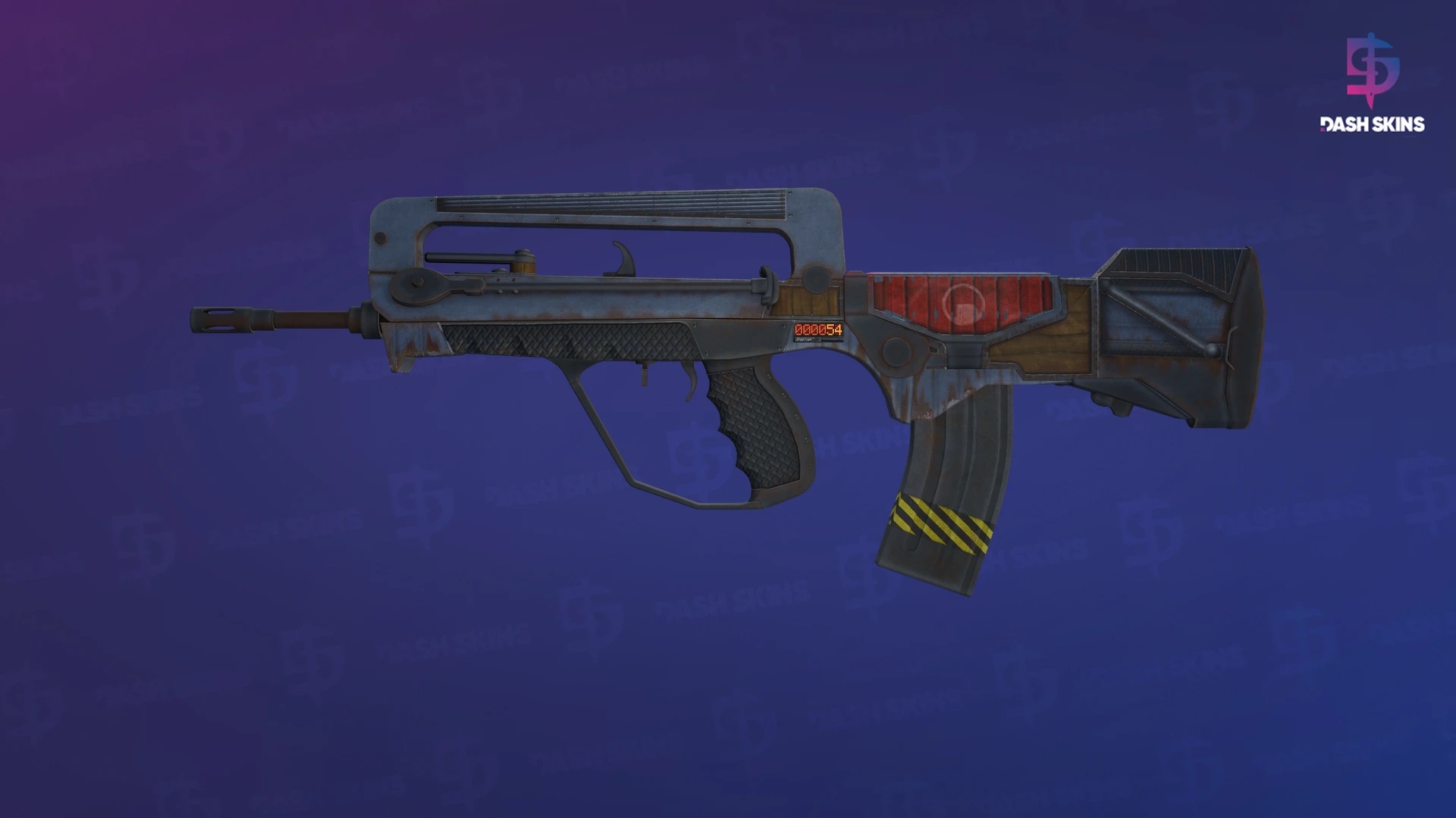 StatTrak™ FAMAS | Decommissioned (Battle-Scarred) Screenshot Playside