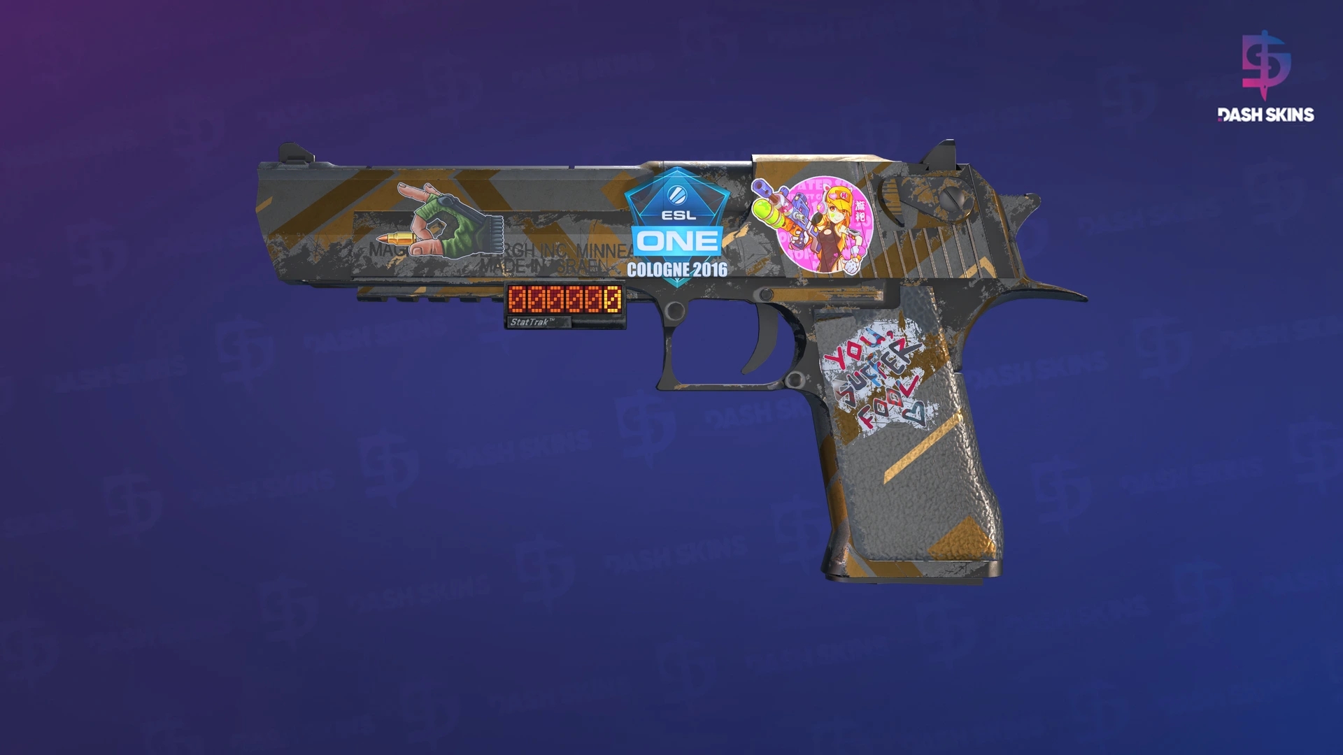 StatTrak™ Desert Eagle | Bronze Deco (Field-Tested) Screenshot Playside