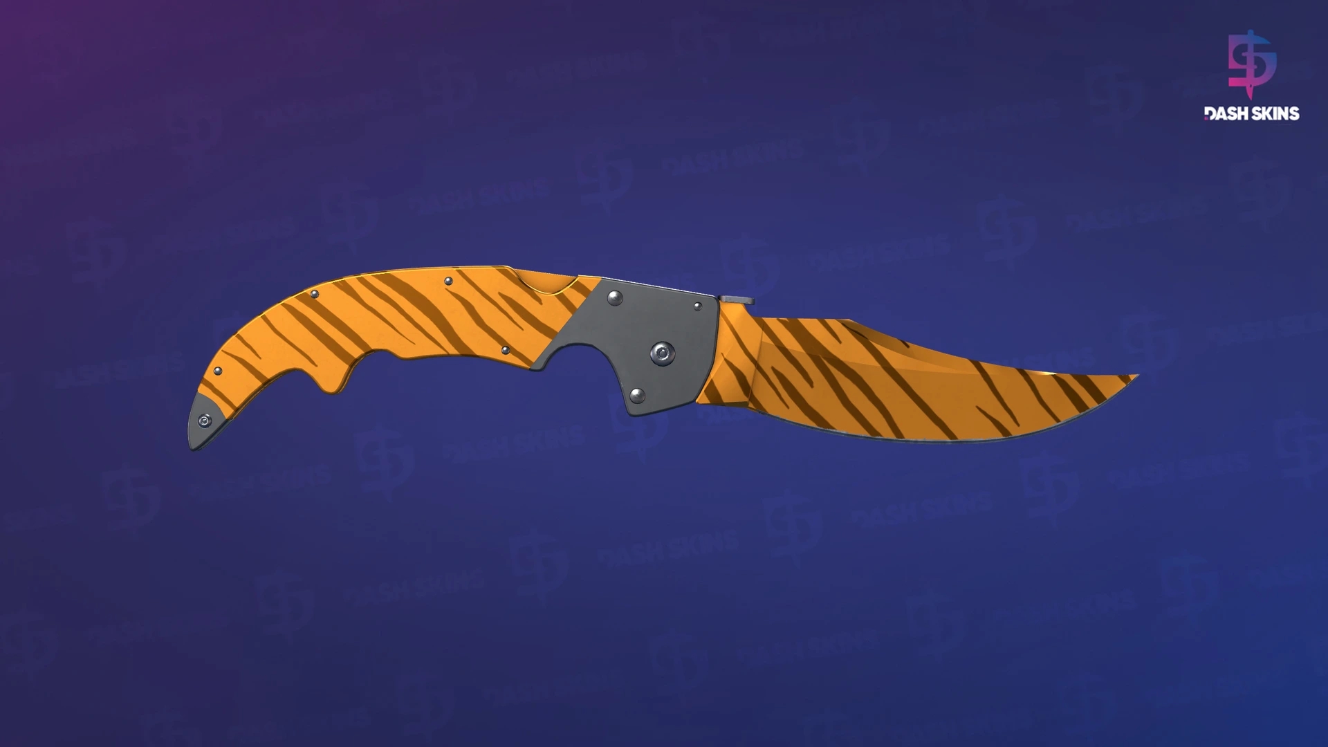 ★ Falchion Knife | Tiger Tooth (Factory New) Screenshot Playside