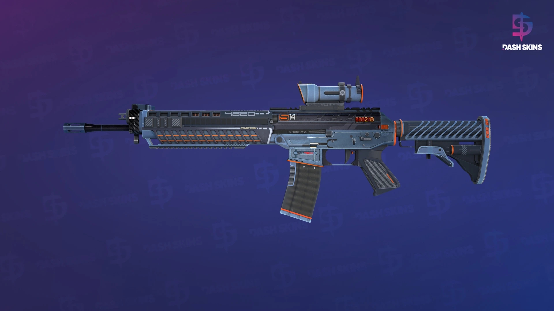 StatTrak™ SG 553 | Phantom (Field-Tested) Screenshot Playside
