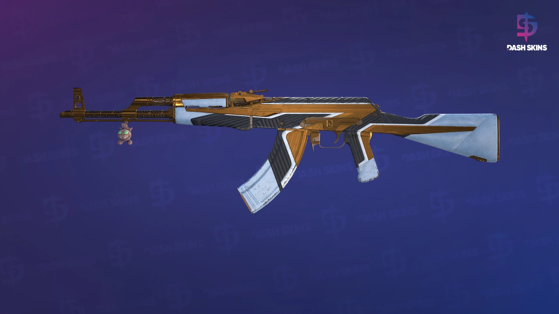 AK-47 | The Oligarch (Well-Worn) Screenshot Playside