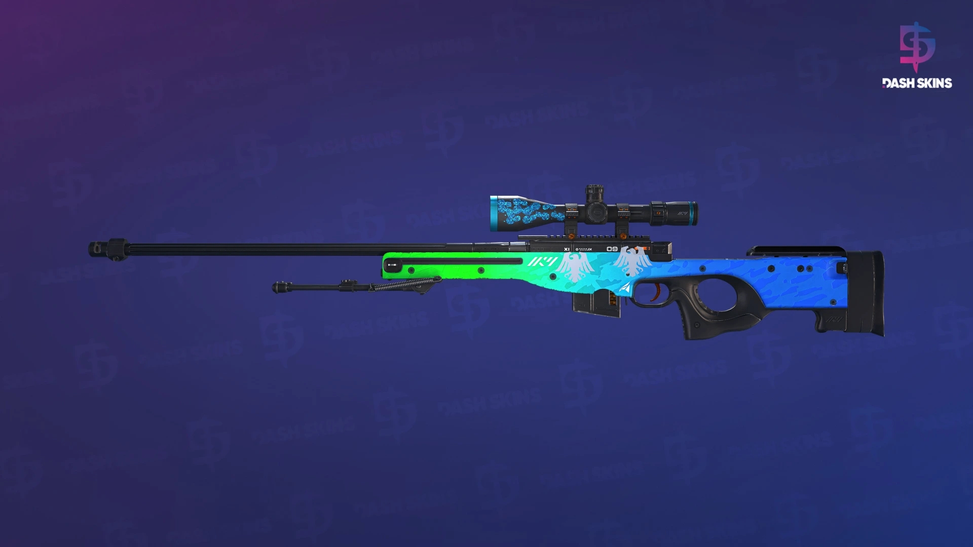 AWP | Ice Coaled (Field-Tested) Screenshot Playside