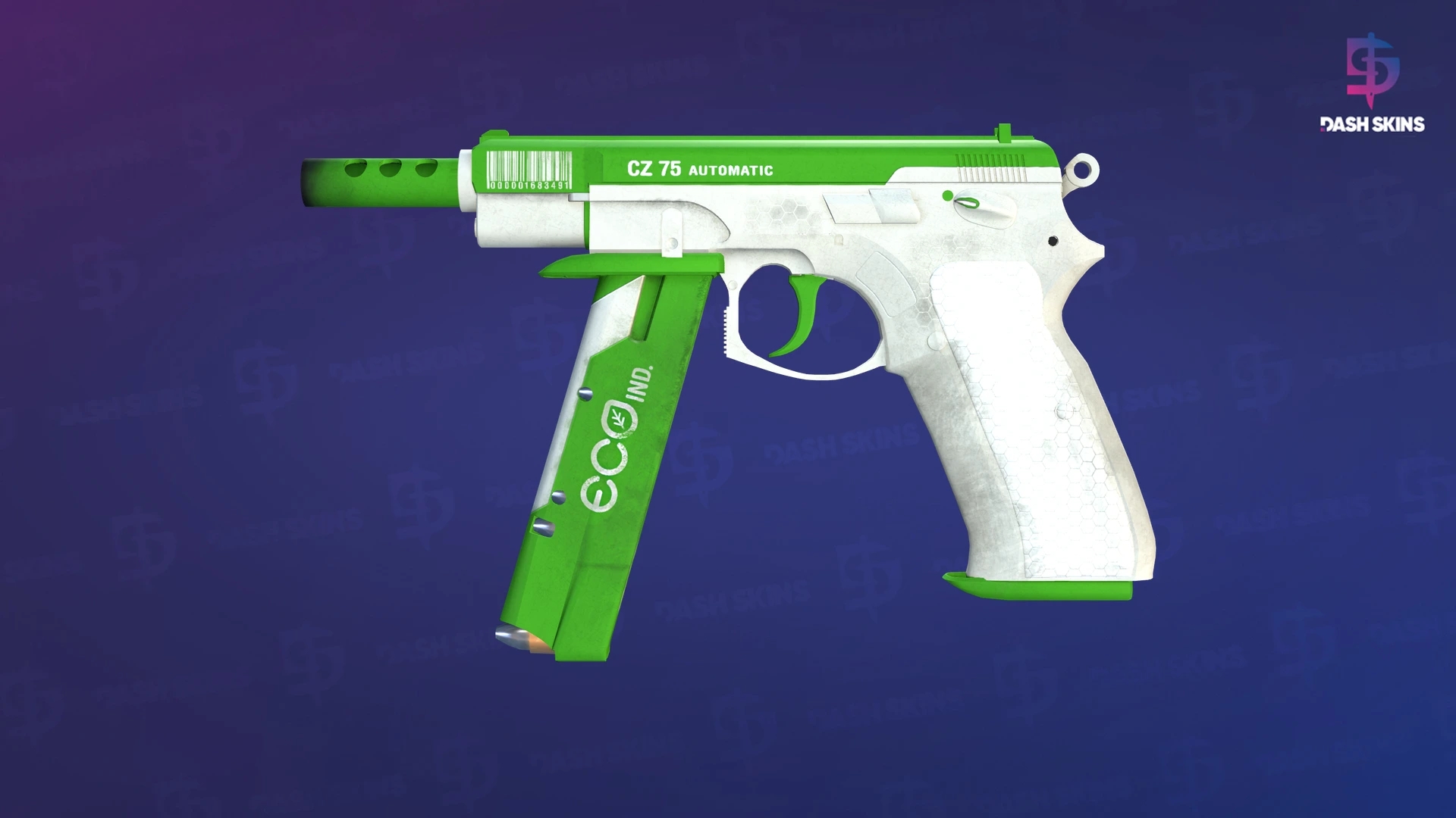 CZ75-Auto | Eco (Minimal Wear) Screenshot Playside
