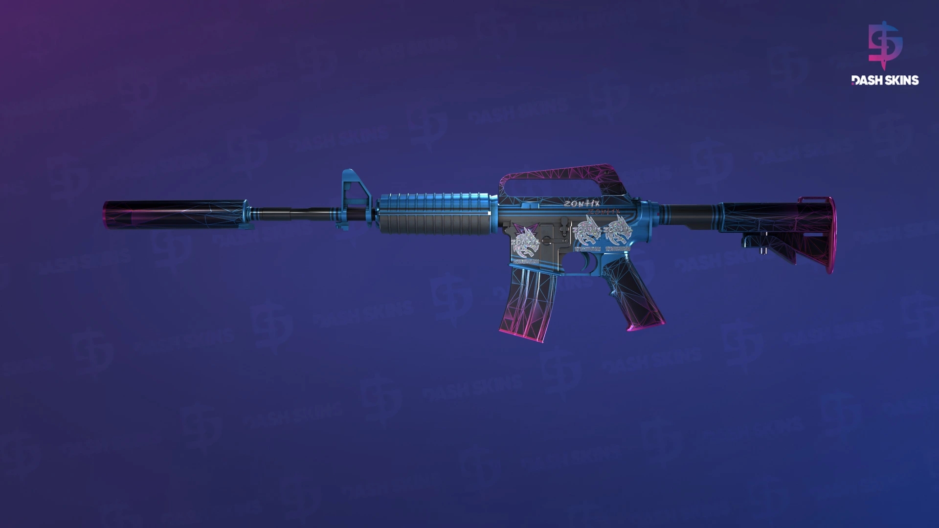 M4A1-S | Decimator (Minimal Wear) Screenshot Playside