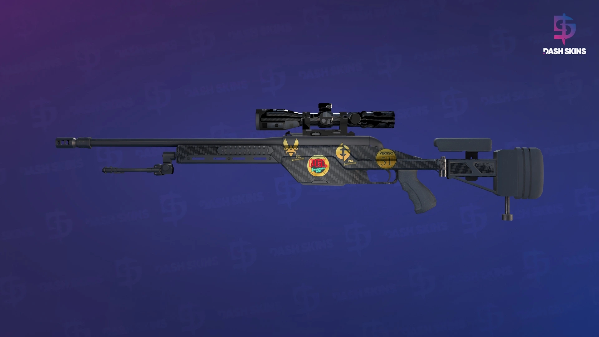 Souvenir SSG 08 | Carbon Fiber (Factory New) Screenshot Playside