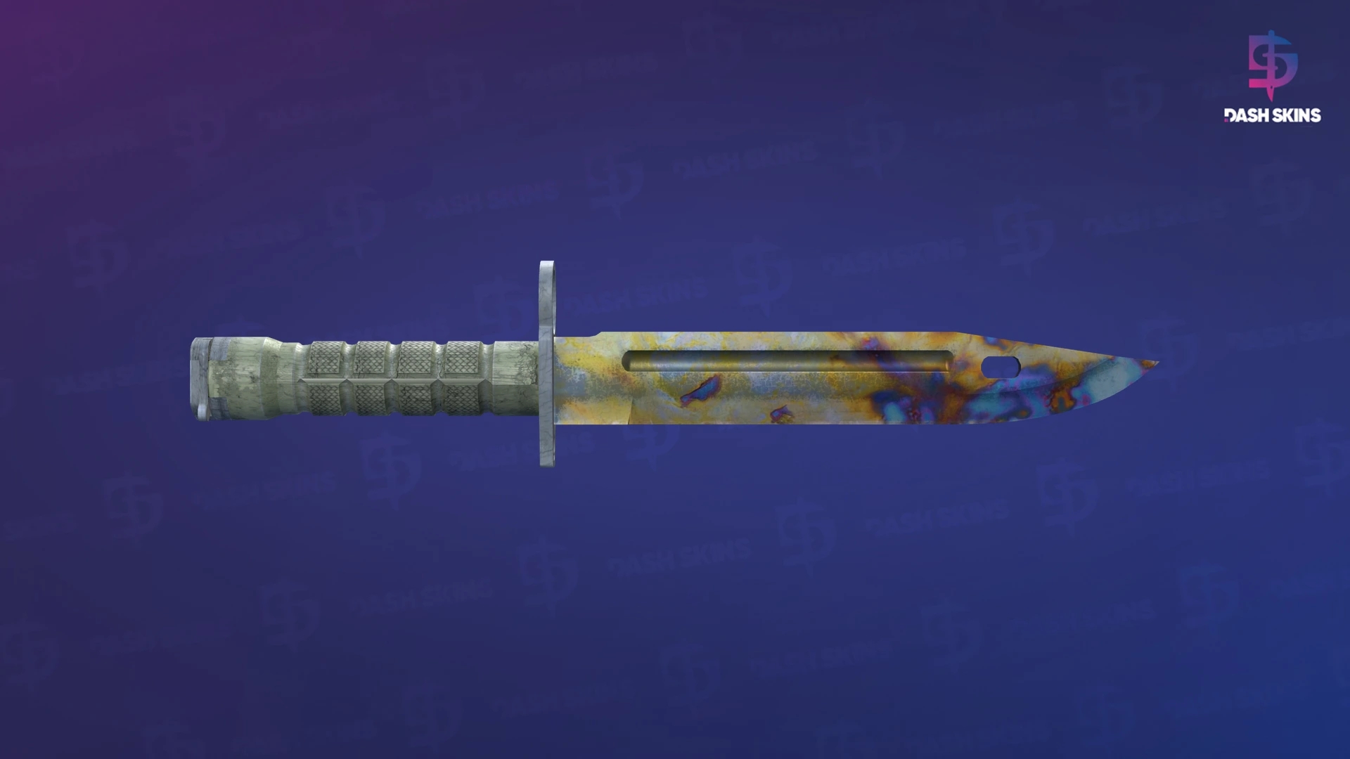 ★ Bayonet | Case Hardened (Well-Worn) Screenshot Playside