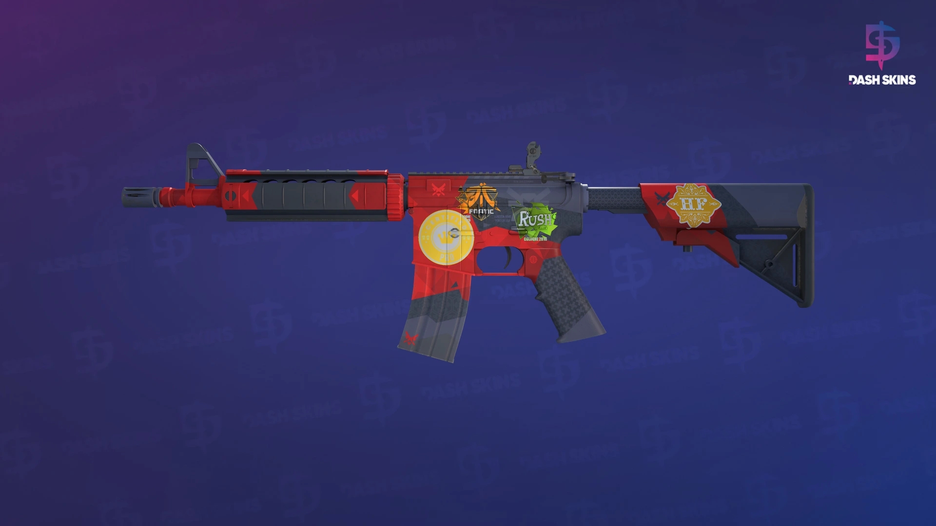 M4A4 | Evil Daimyo (Factory New) Screenshot Playside