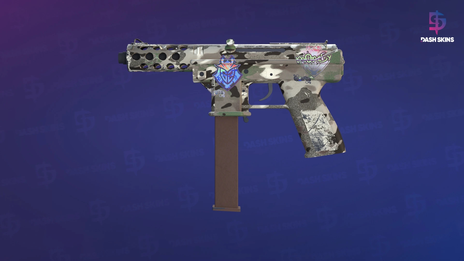 Tec-9 | VariCamo (Factory New) Screenshot Playside