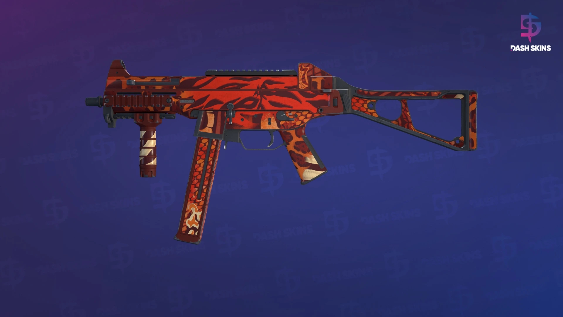 UMP-45 | Warm Blooded (Field-Tested) Screenshot Playside