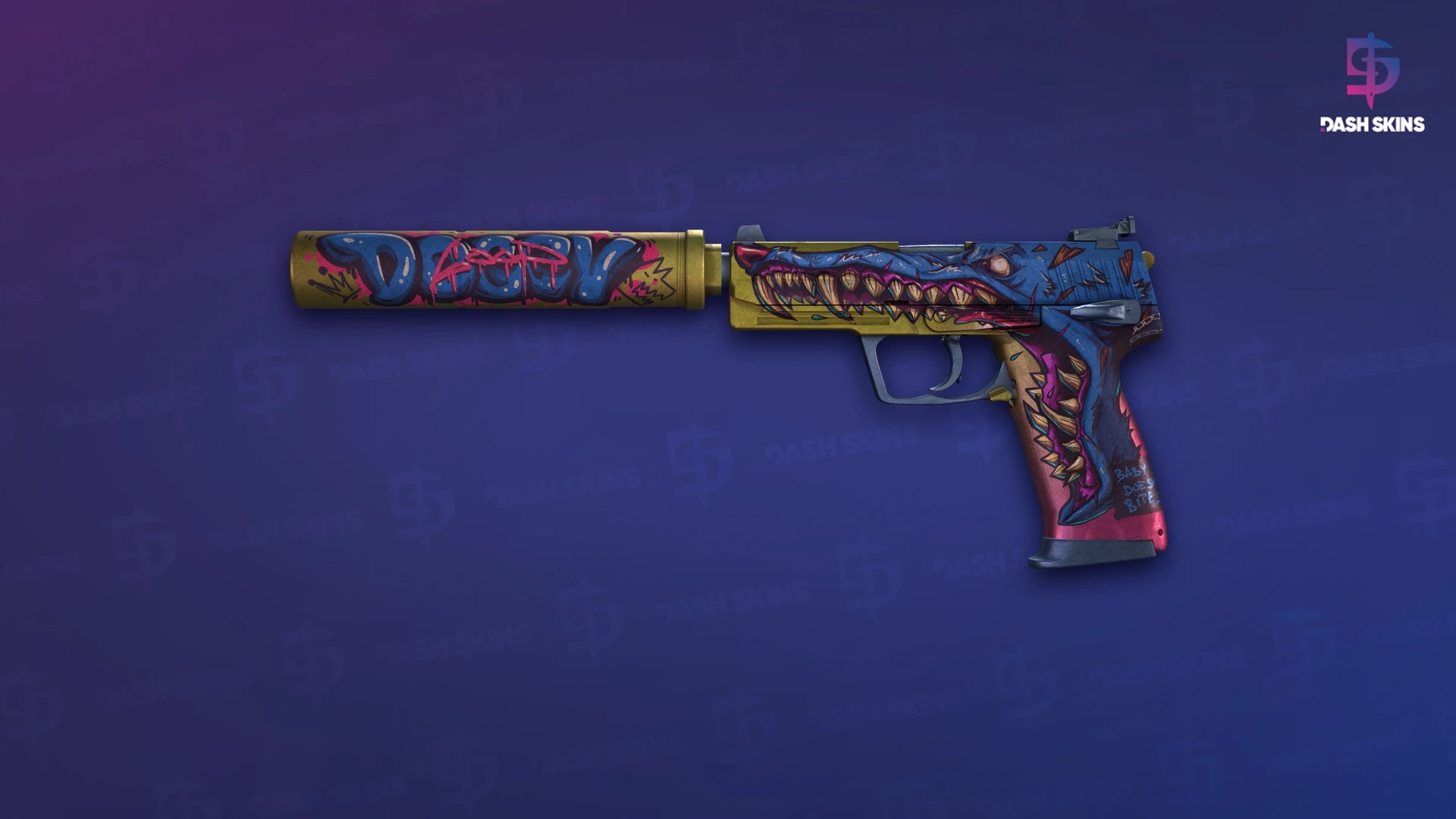USP-S | Jawbreaker (Well-Worn) Screenshot Playside