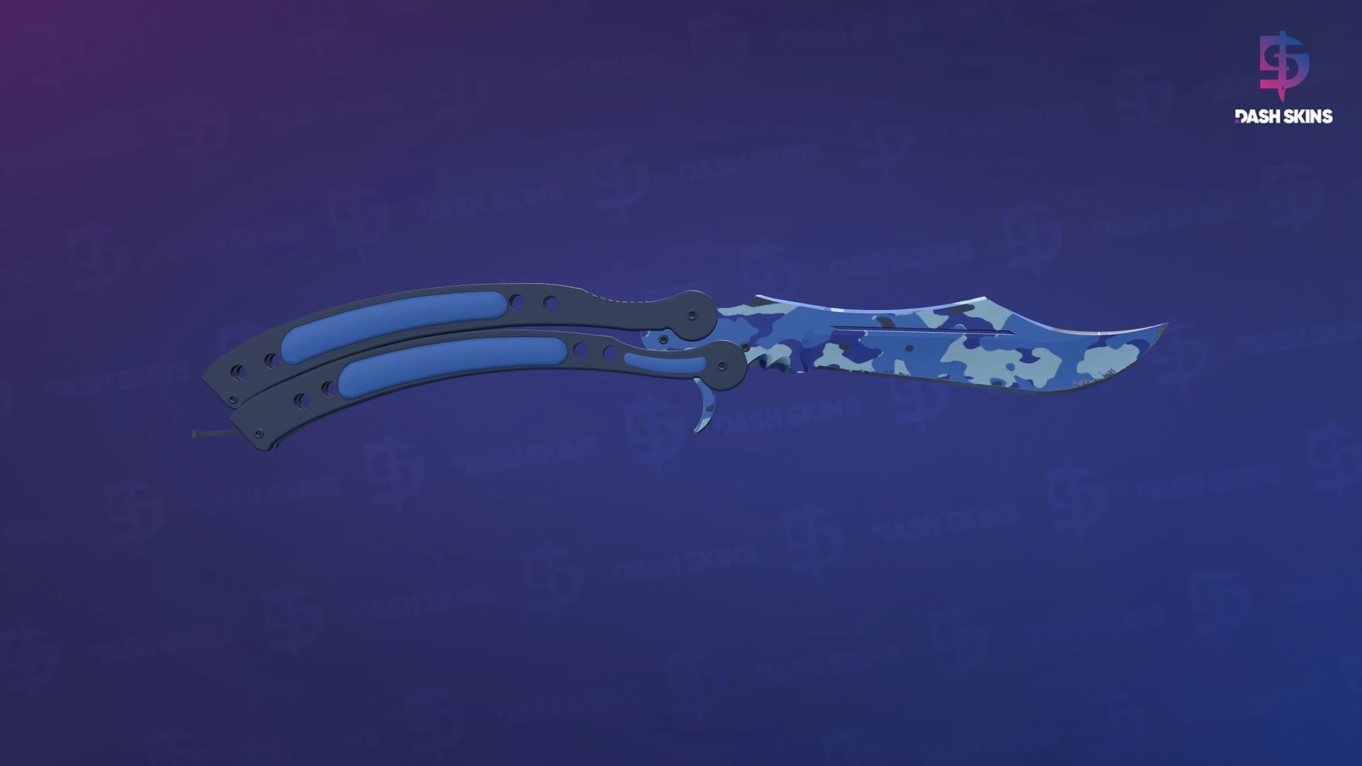 ★ Butterfly Knife | Bright Water (Minimal Wear) Screenshot Playside