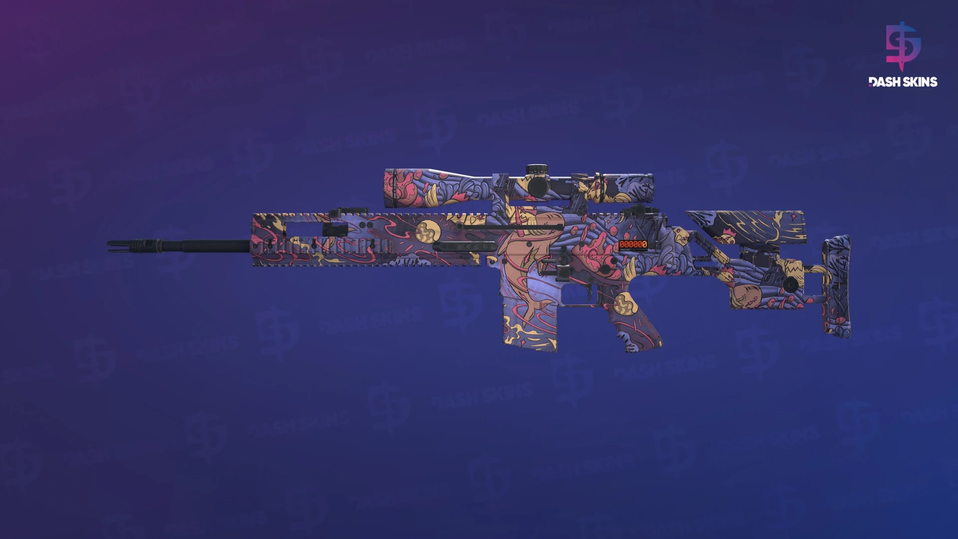 StatTrak™ SCAR-20 | Poultrygeist (Factory New) Screenshot Playside