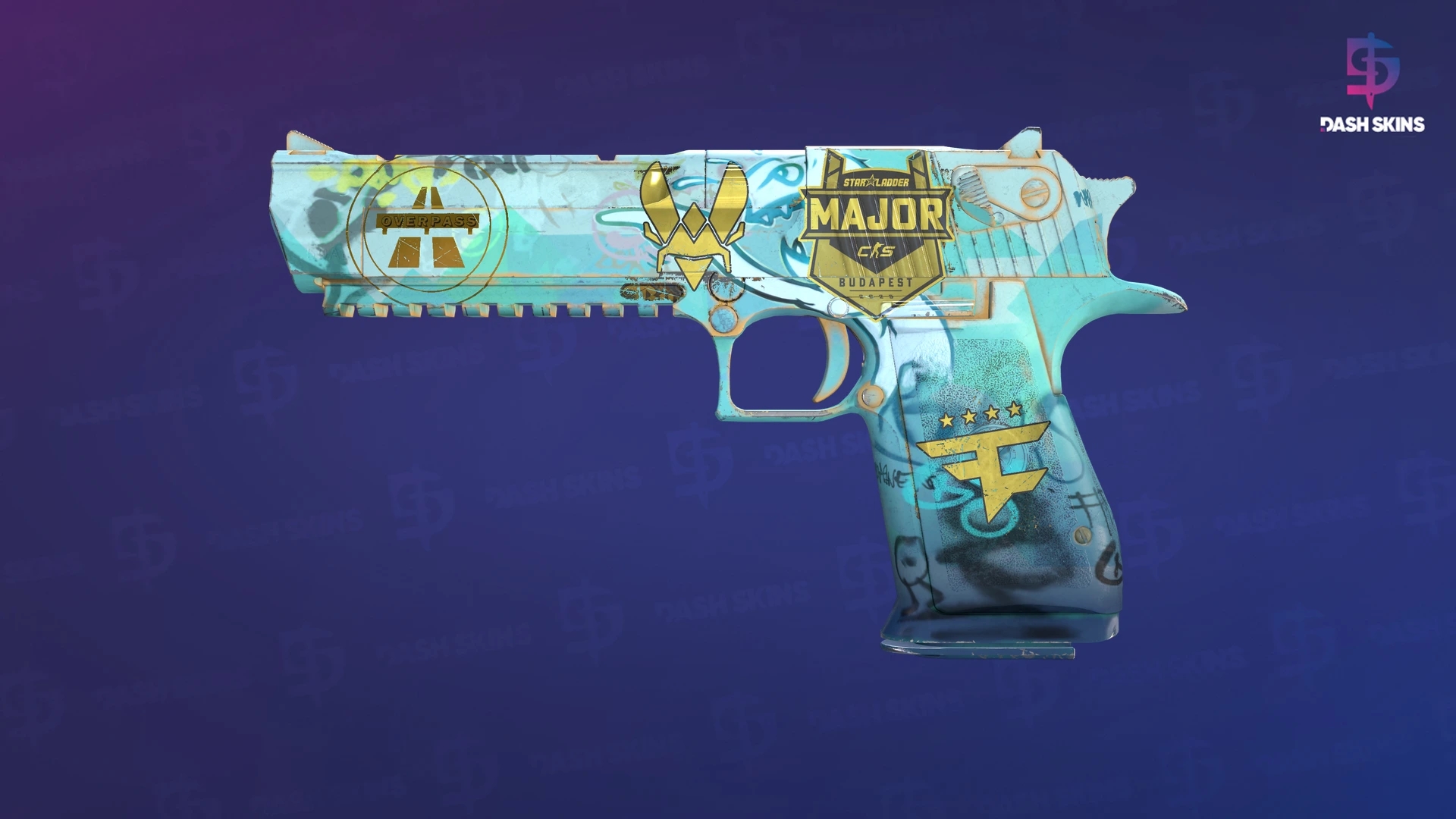 Souvenir Desert Eagle | Tilted (Minimal Wear) Screenshot Playside