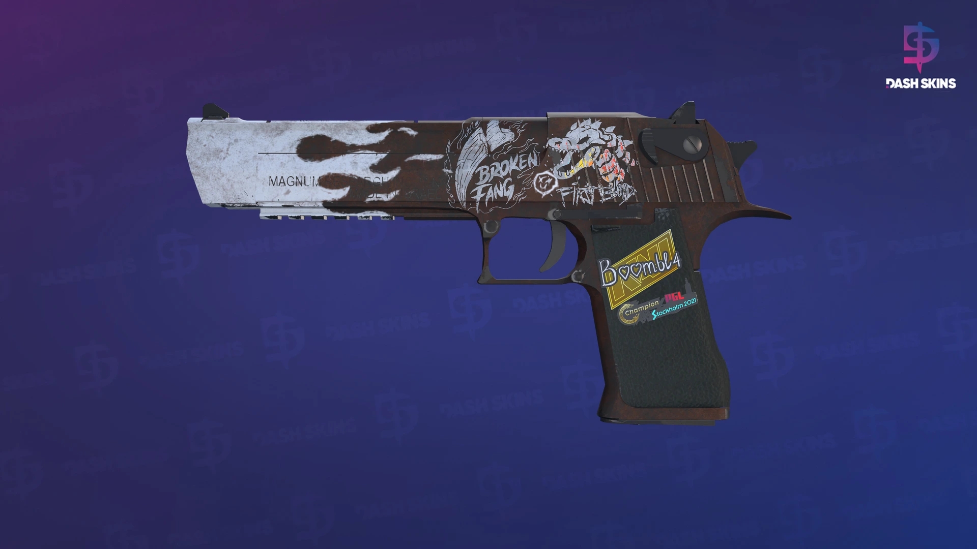 Desert Eagle | Oxide Blaze (Minimal Wear) Screenshot Playside