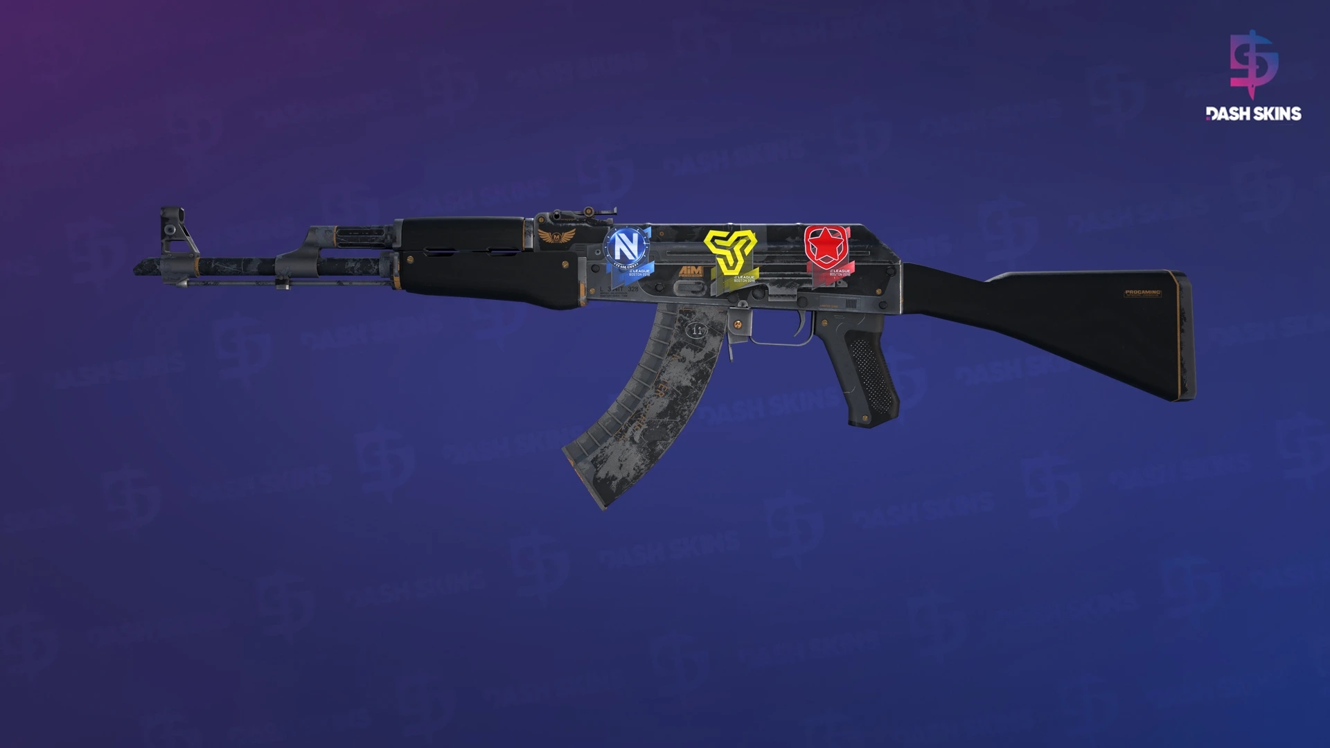 AK-47 | Elite Build (Battle-Scarred) Screenshot Playside