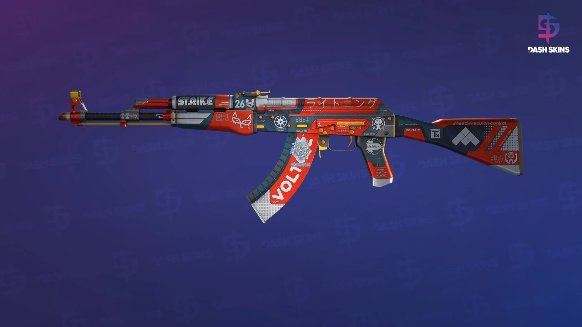 AK-47 | Bloodsport (Factory New) Screenshot Playside