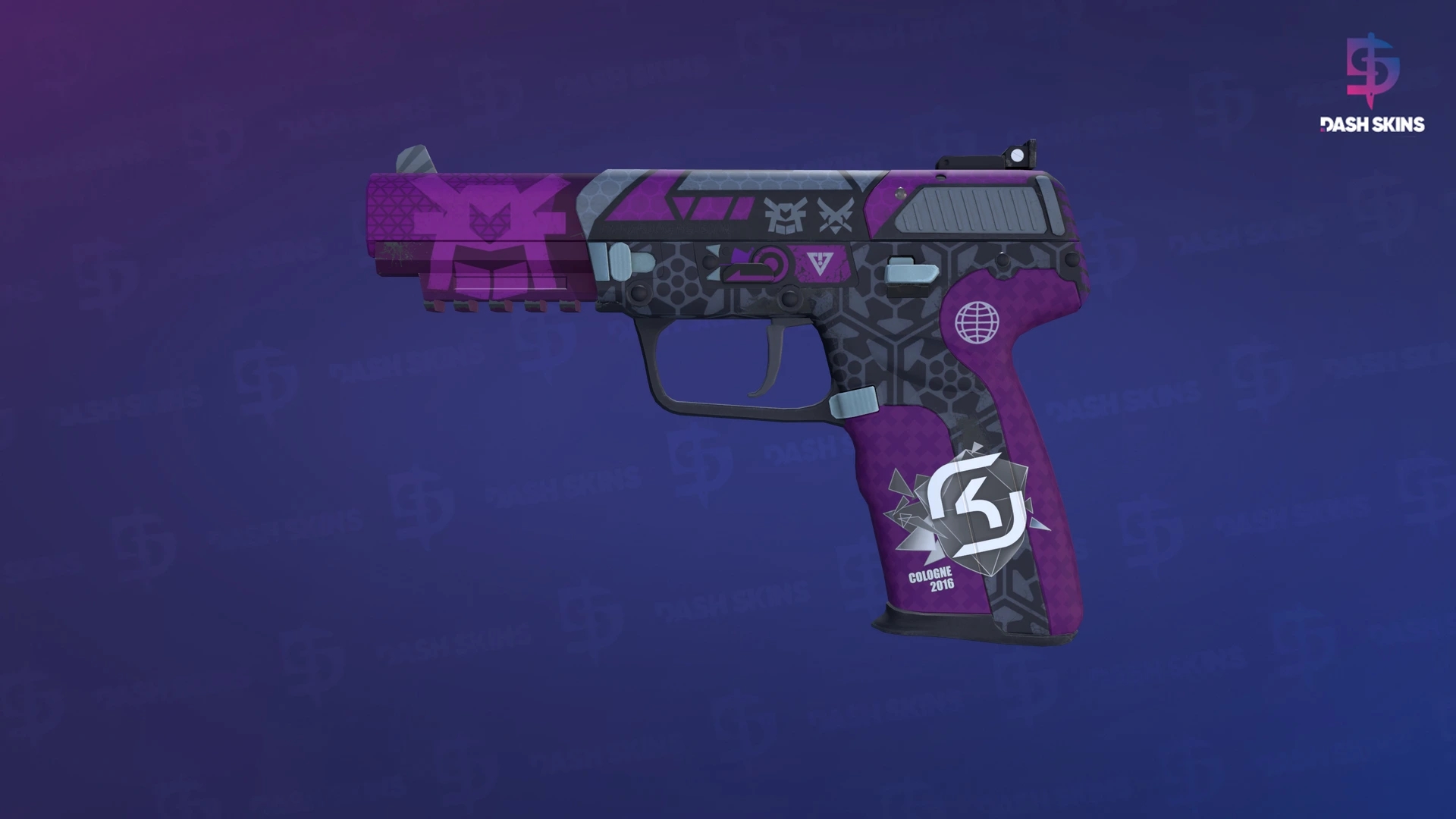 Five-SeveN | Violent Daimyo (Minimal Wear) Screenshot Playside