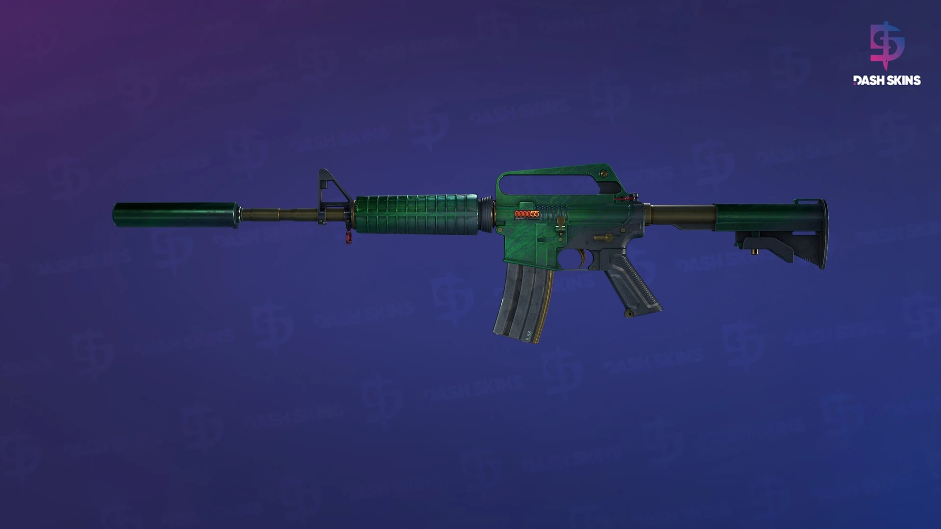 StatTrak™ M4A1-S | Electrum (Well-Worn) Screenshot Playside