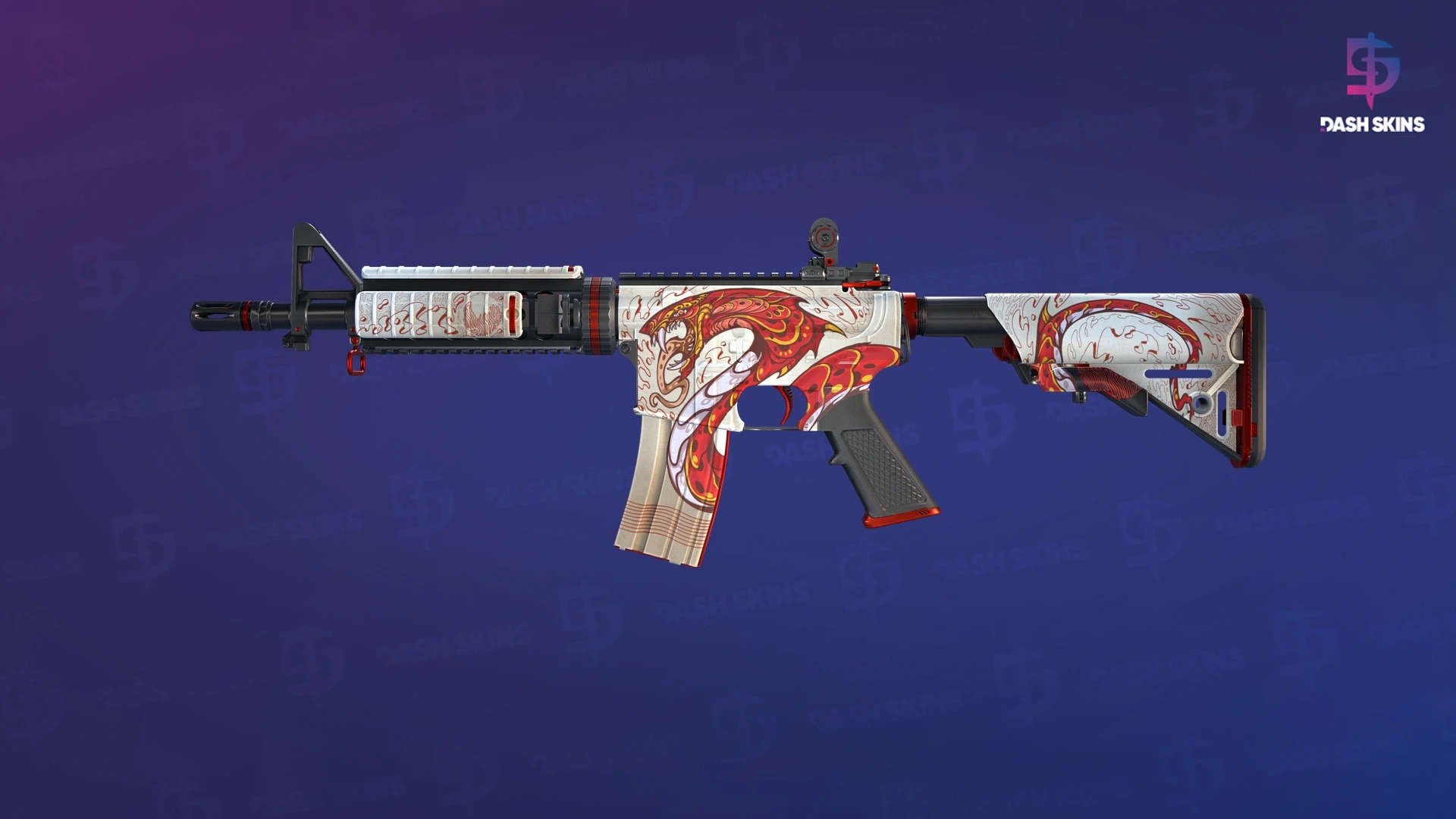 M4A4 | Falak (Minimal Wear) Screenshot Playside