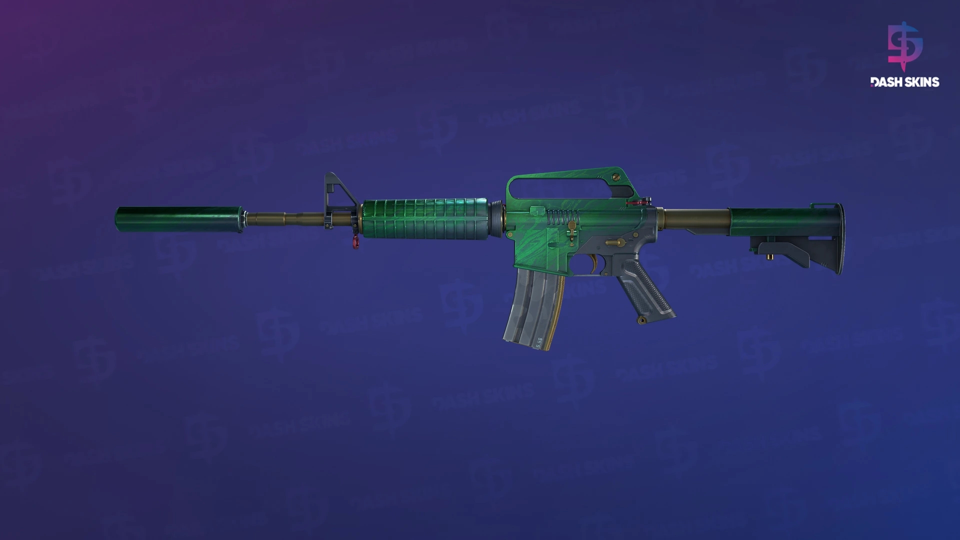 M4A1-S | Electrum (Minimal Wear) Screenshot Playside