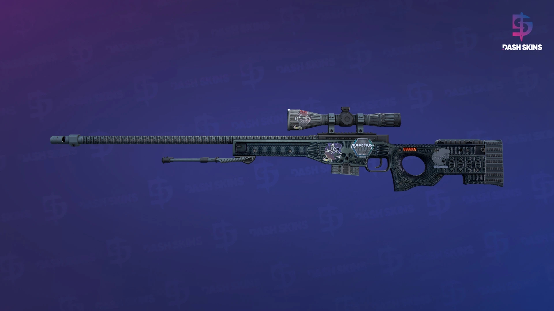 StatTrak™ AWP | Exoskeleton (Field-Tested) Screenshot Playside