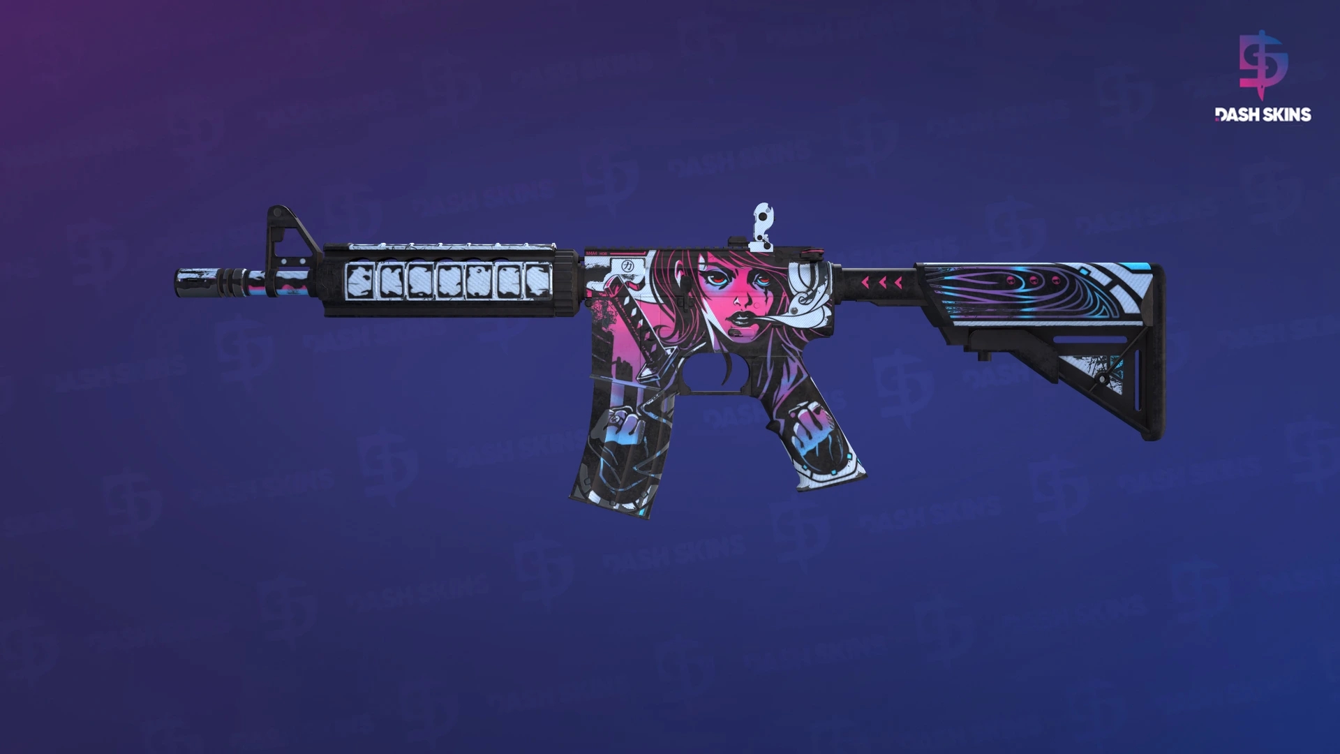 M4A4 | Neo-Noir (Field-Tested) Screenshot Playside