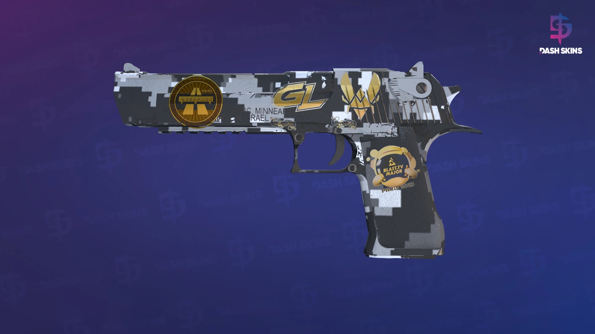 Souvenir Desert Eagle | Urban DDPAT (Minimal Wear) Screenshot Playside
