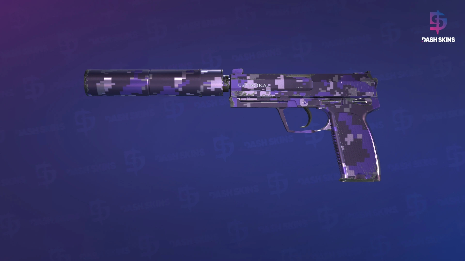 USP-S | Purple DDPAT (Minimal Wear) Screenshot Playside