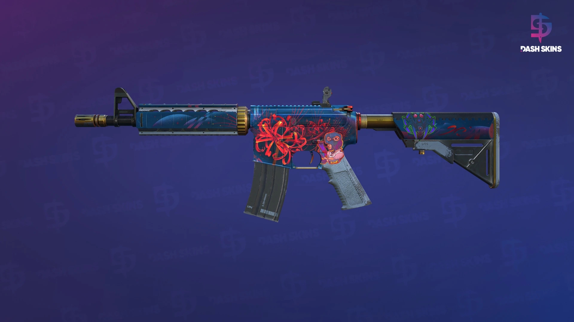 M4A4 | Spider Lily (Field-Tested) Screenshot Playside