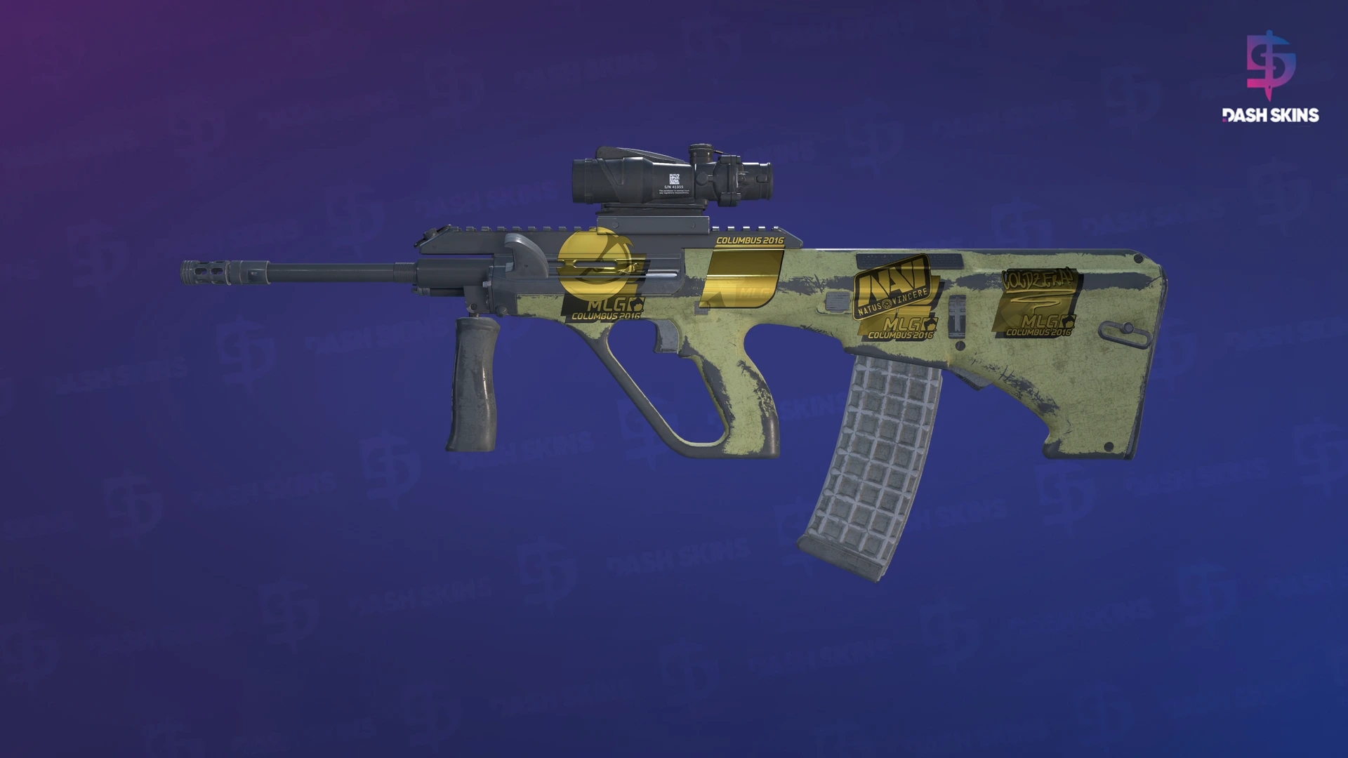 Souvenir AUG | Colony (Battle-Scarred) Screenshot Playside