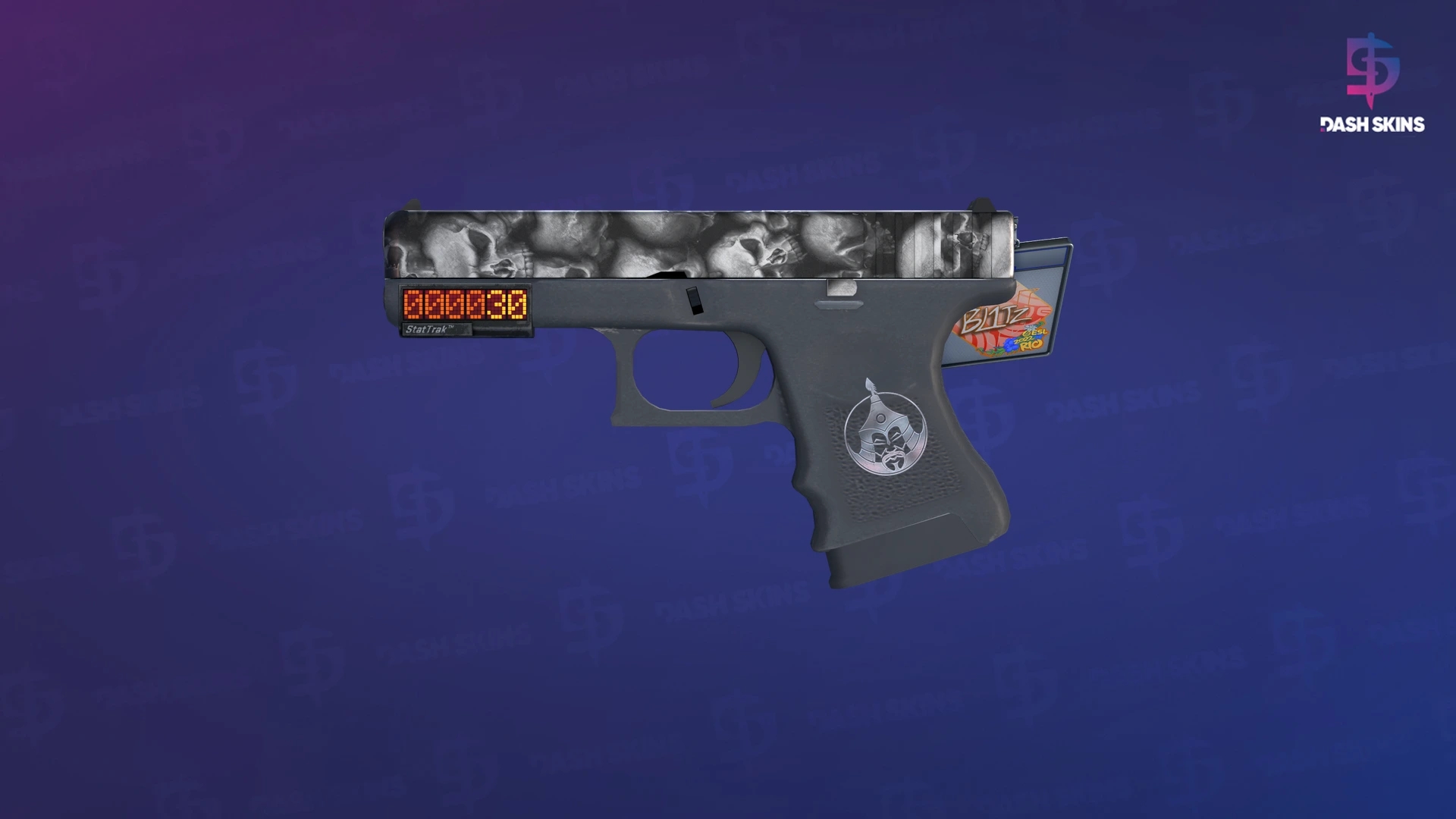 StatTrak™ Glock-18 | Catacombs (Minimal Wear) Screenshot Playside