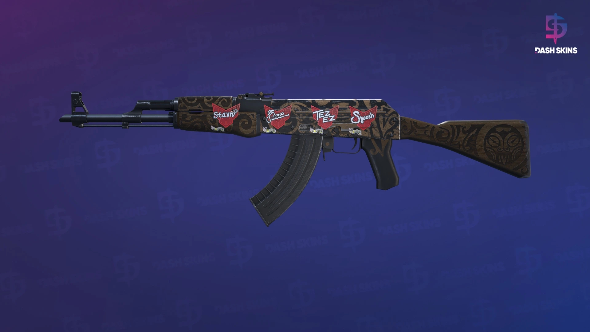 AK-47 | Uncharted (Field-Tested) Screenshot Playside