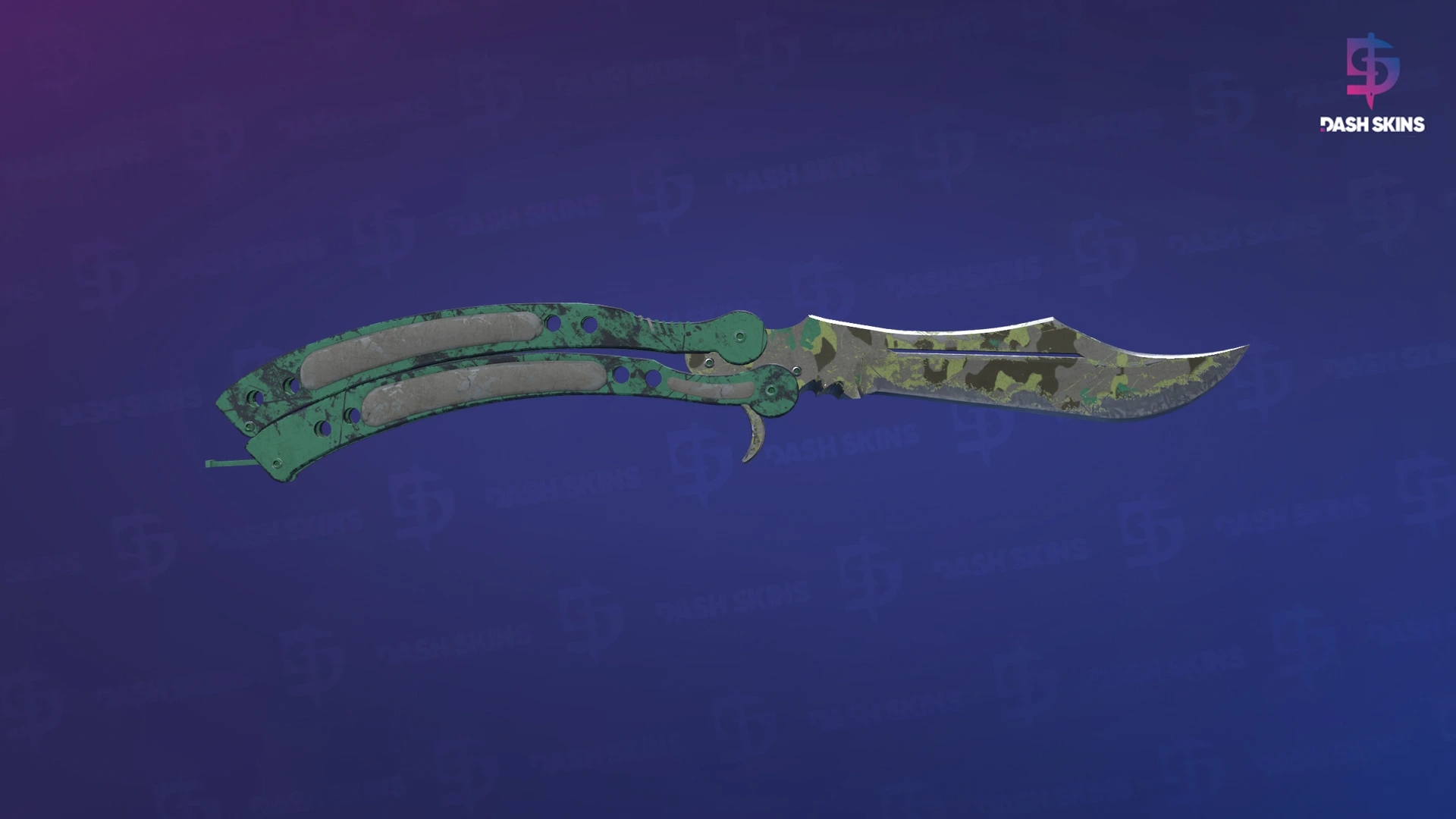 ★ Butterfly Knife | Boreal Forest (Battle-Scarred) Screenshot Playside