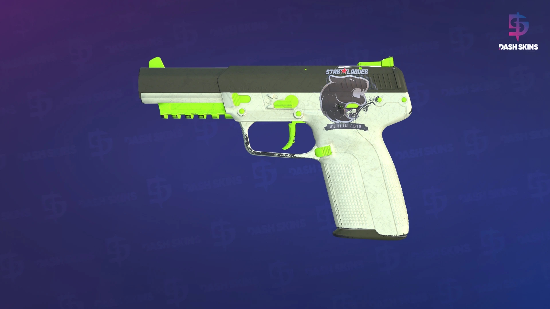 Five-SeveN | Hot Shot (Minimal Wear) Screenshot Playside