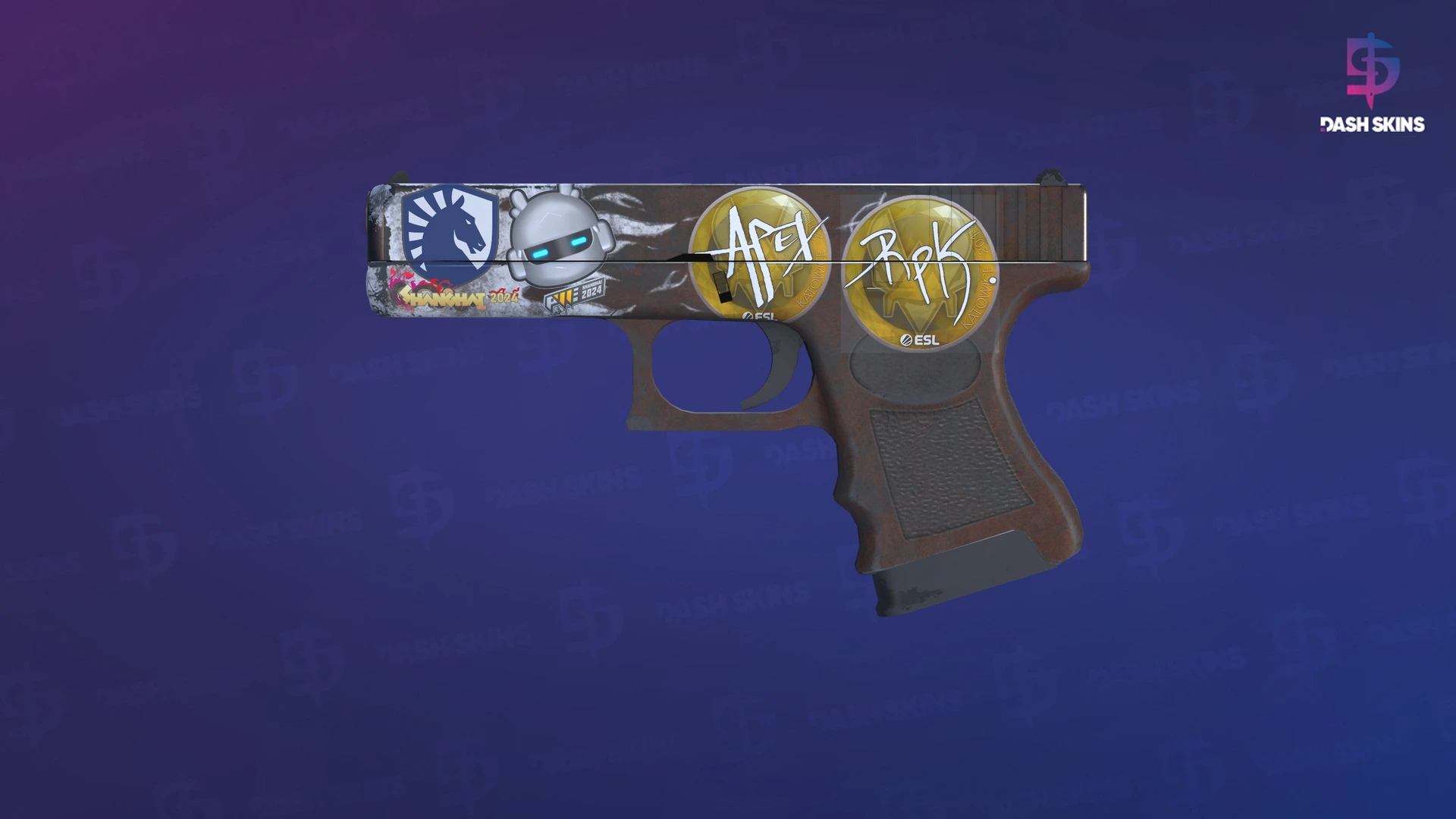 Glock-18 | Oxide Blaze (Field-Tested) Screenshot Playside