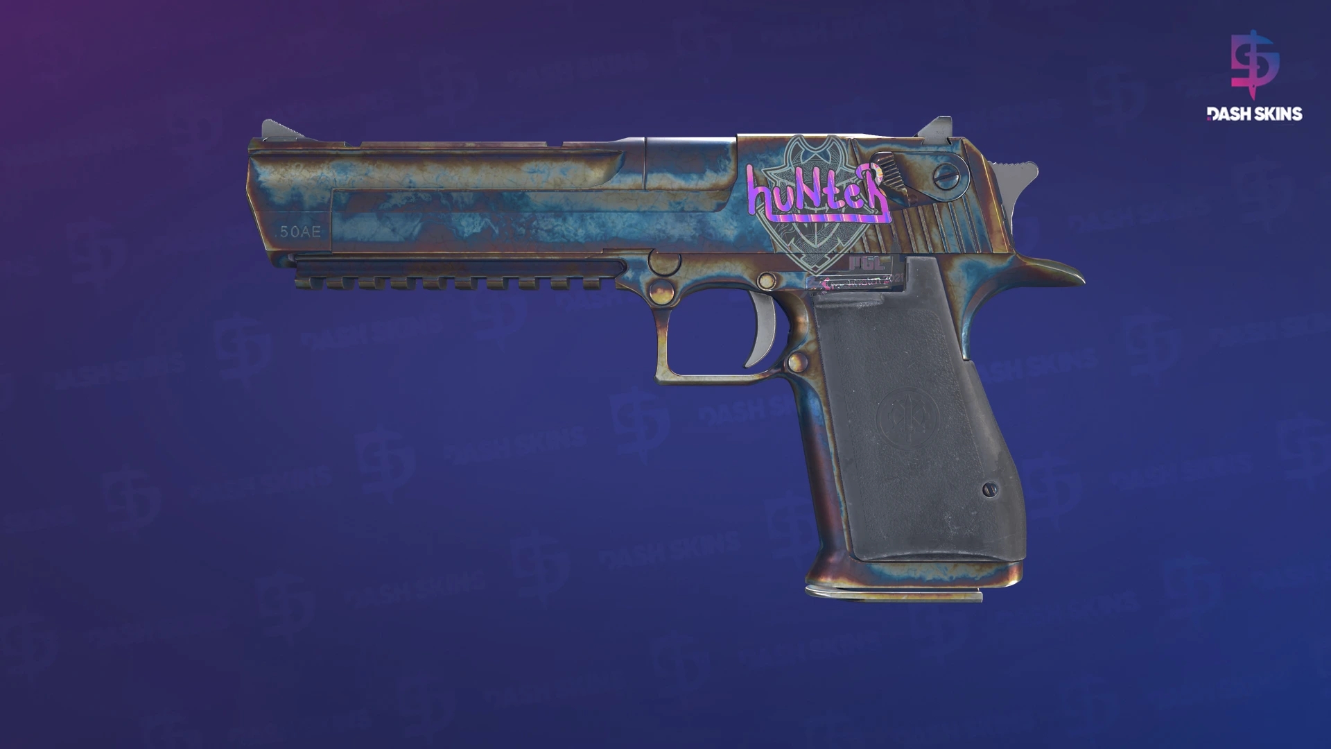 Desert Eagle | Heat Treated (Well-Worn) Screenshot Playside
