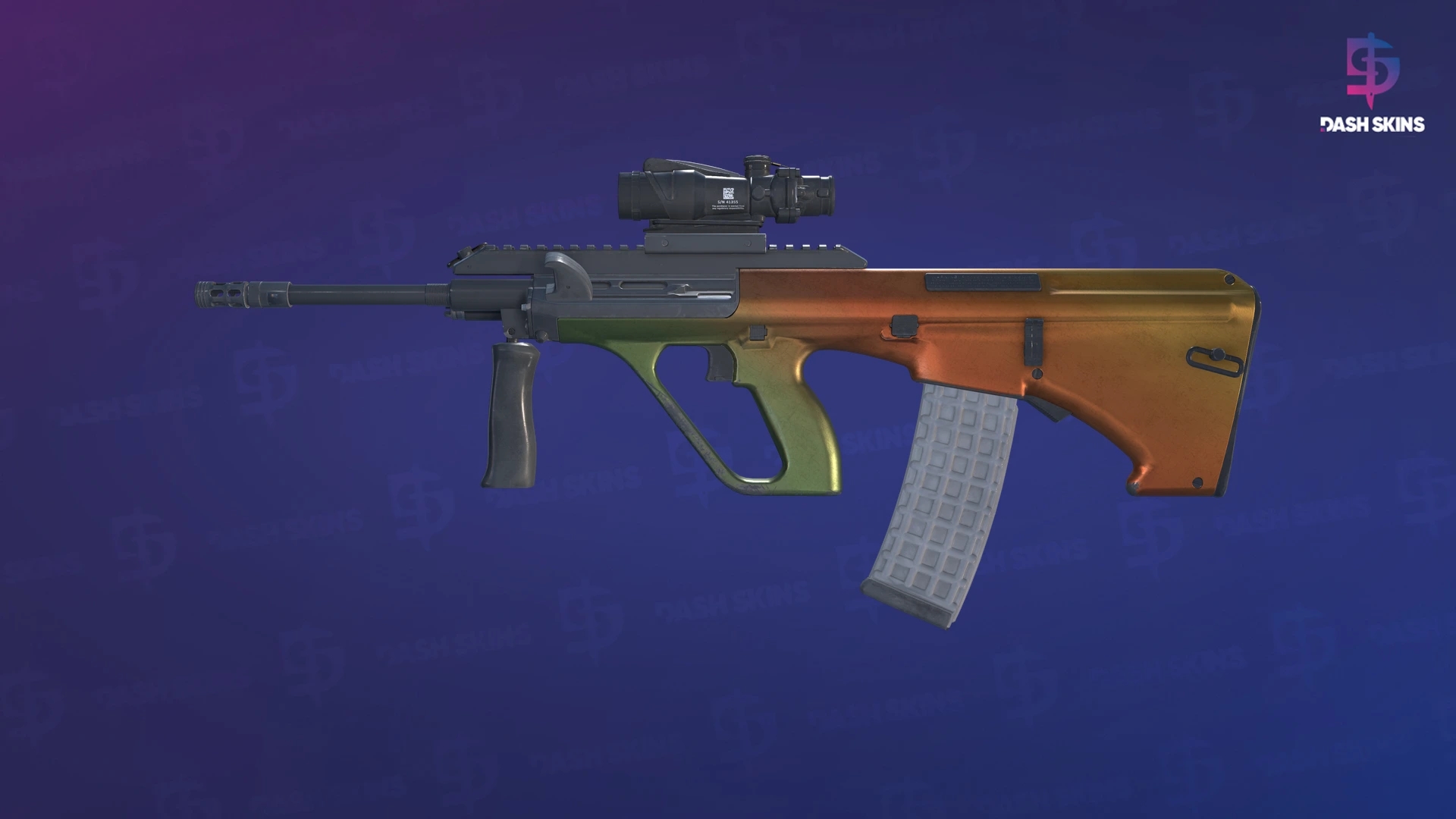 AUG | Amber Fade (Field-Tested) Screenshot Playside