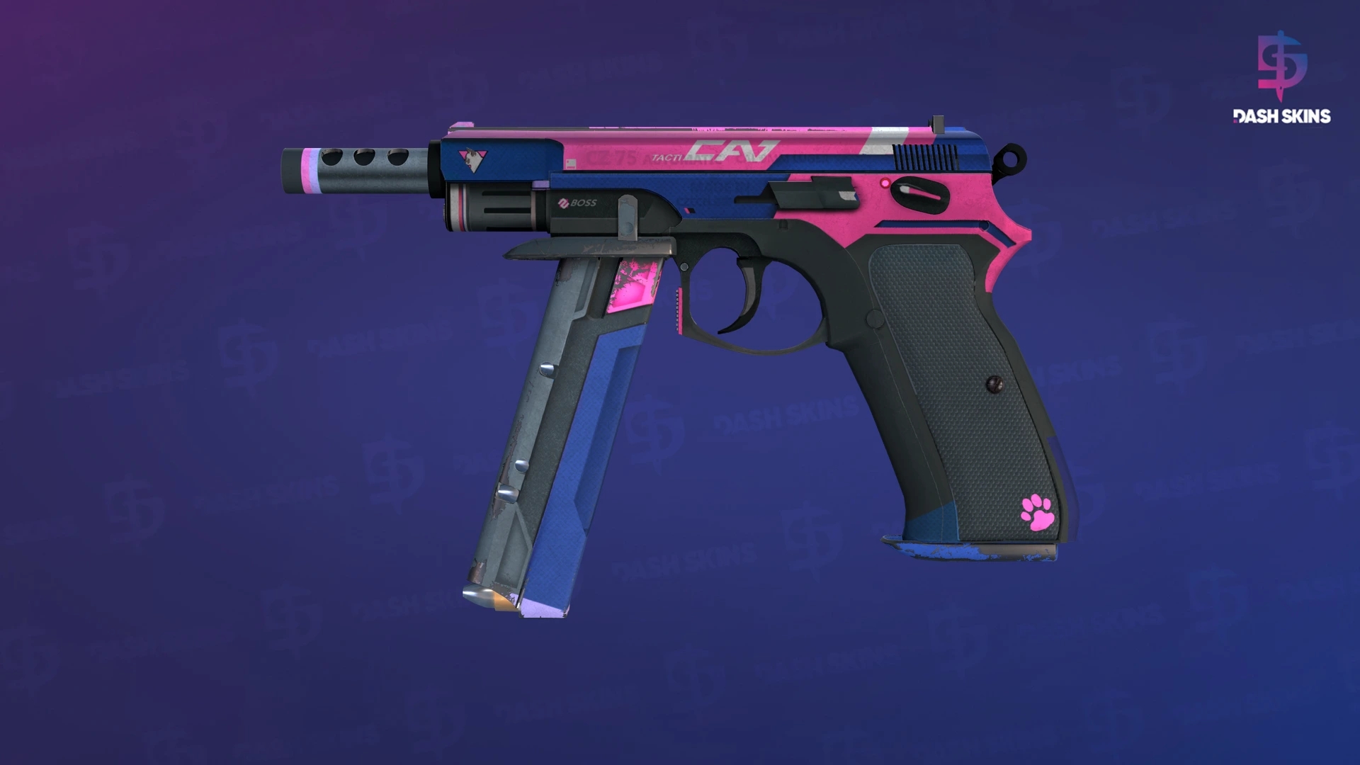 CZ75-Auto | Tacticat (Field-Tested) Screenshot Playside