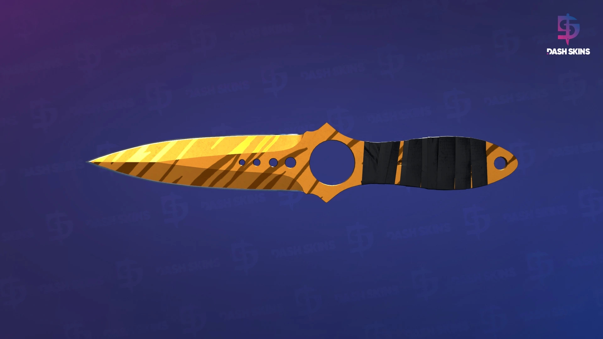 ★ Skeleton Knife | Tiger Tooth (Factory New) Screenshot Playside
