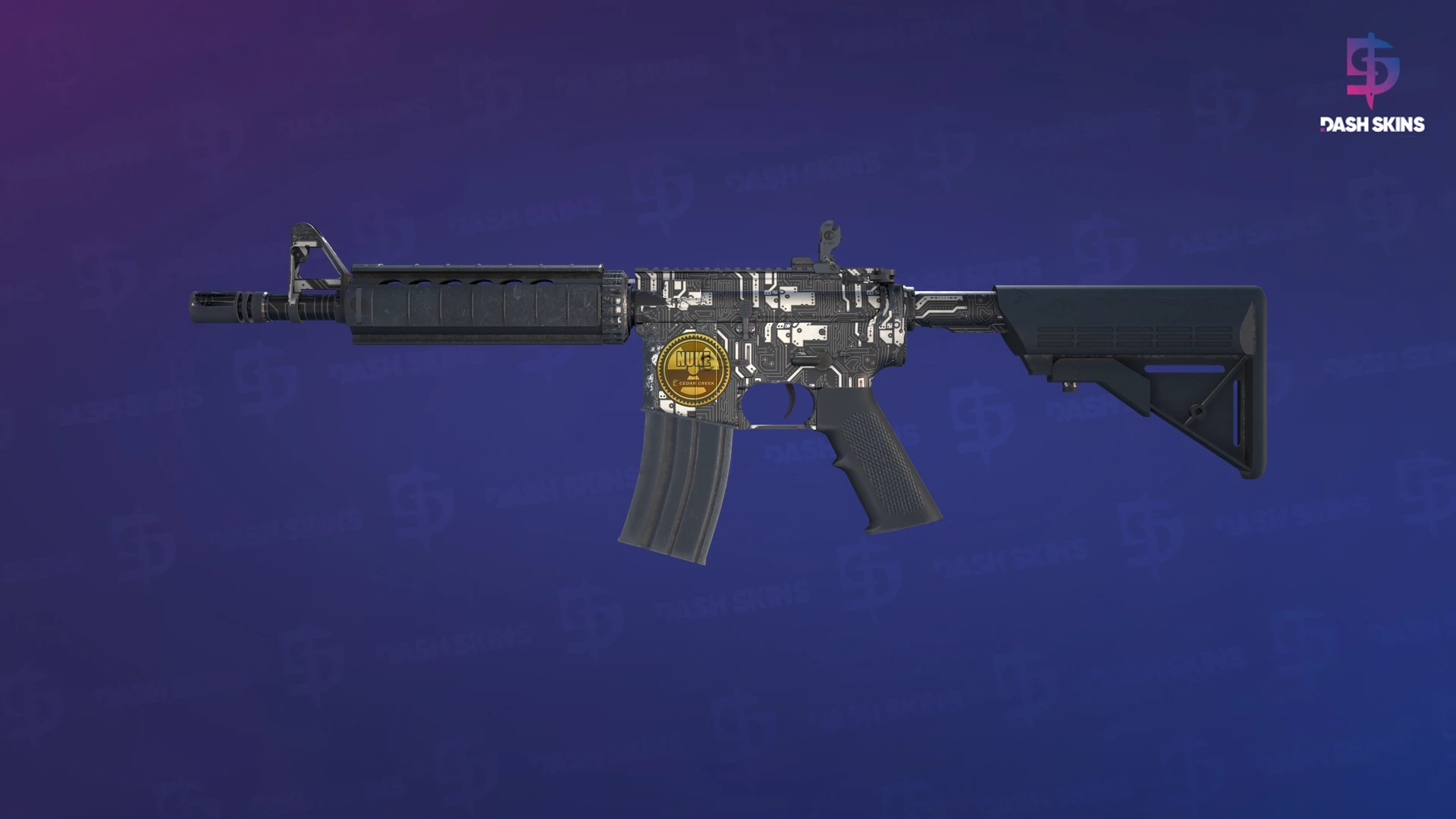 Souvenir M4A4 | Mainframe (Minimal Wear) Screenshot Playside
