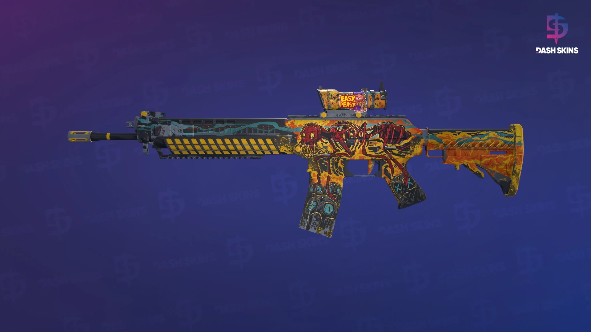 SG 553 | Colony IV (Minimal Wear) Screenshot Playside