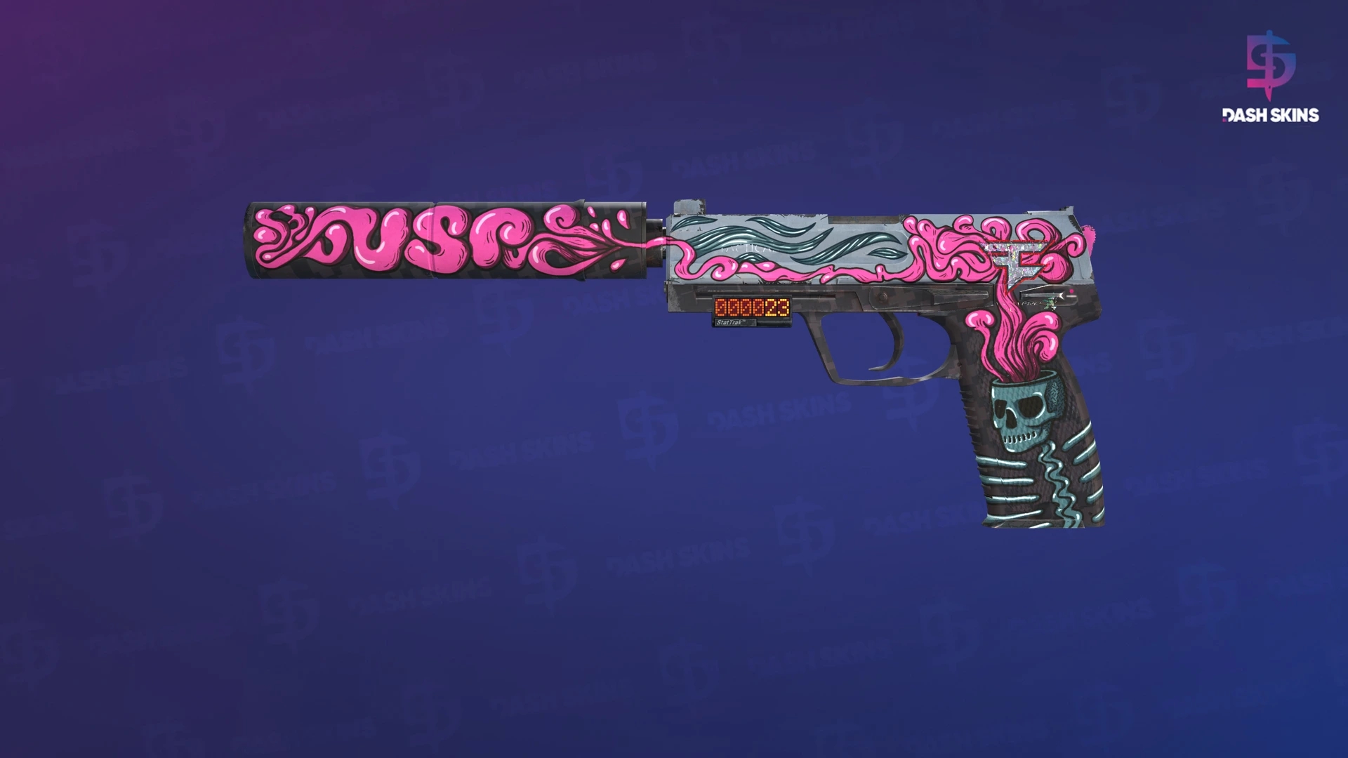 StatTrak™ USP-S | Cortex (Field-Tested) Screenshot Playside