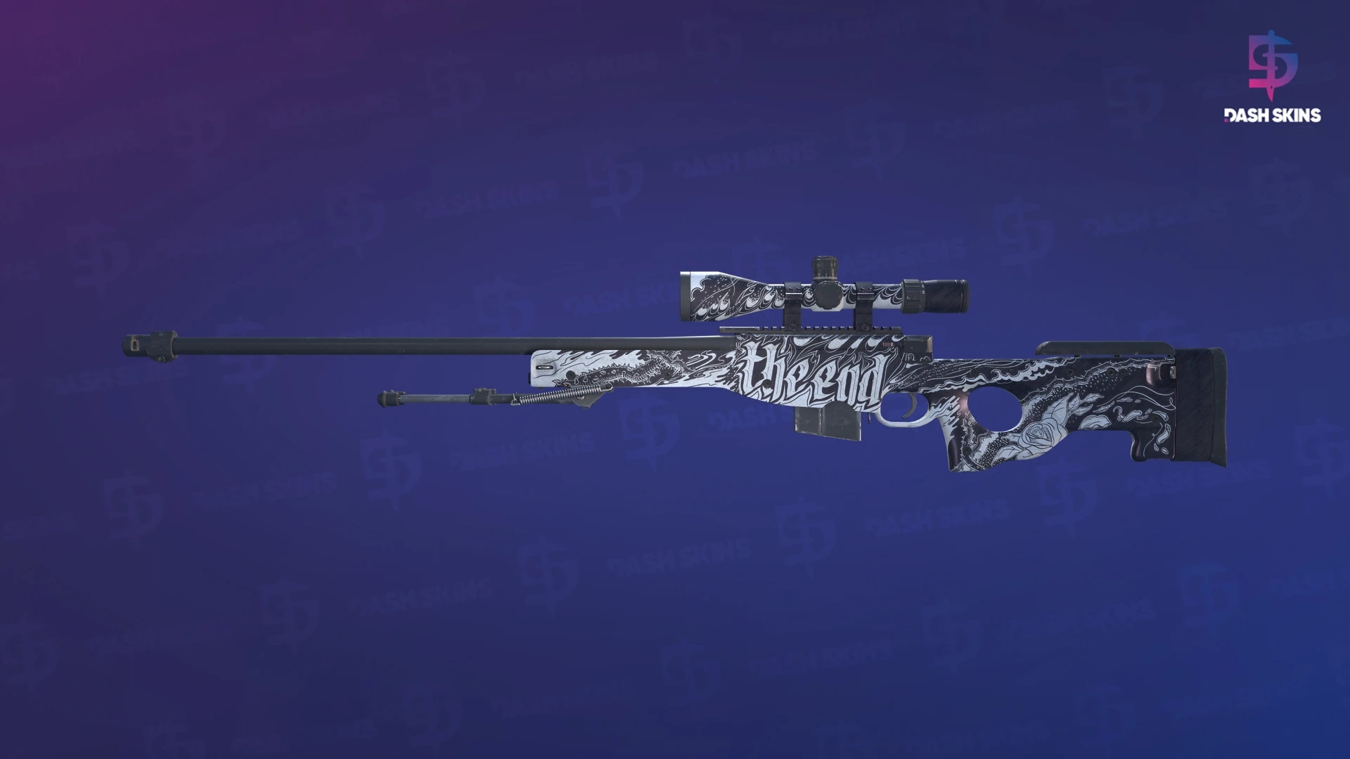 AWP | The End (Well-Worn) Screenshot Playside