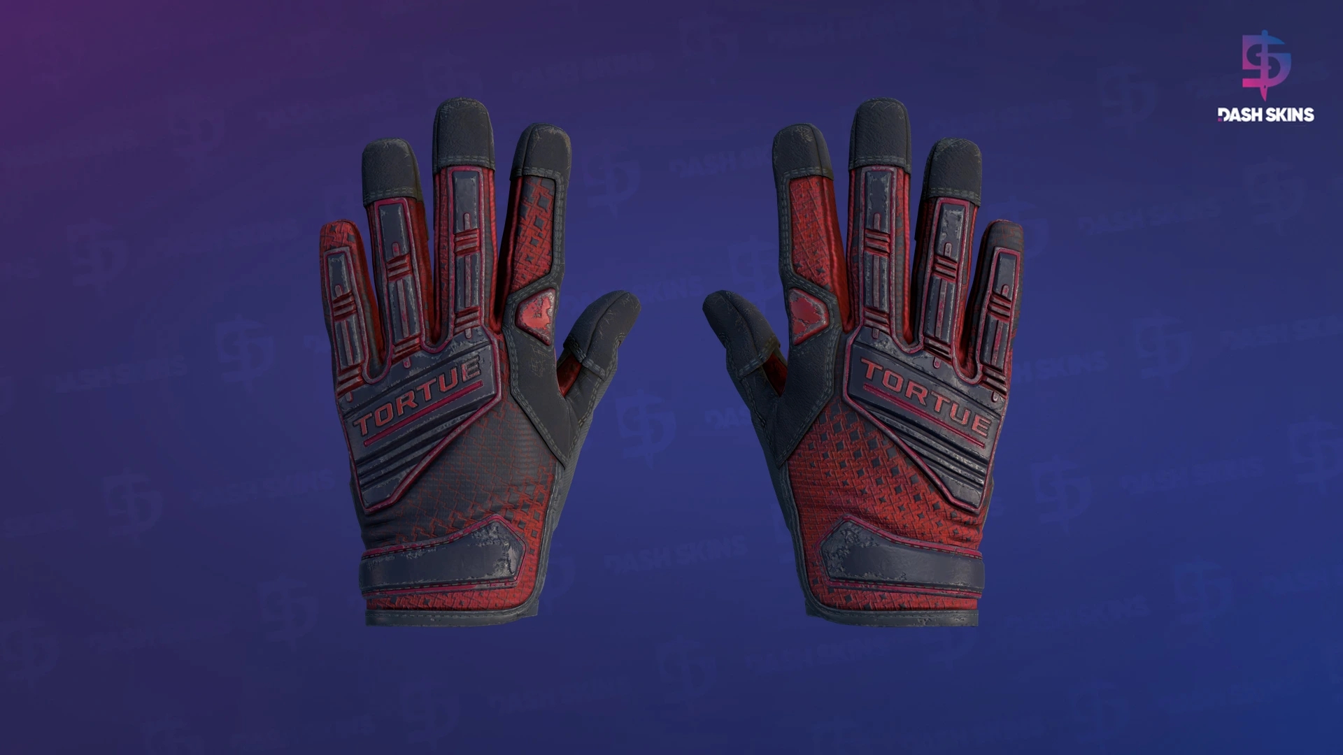 ★ Specialist Gloves | Crimson Kimono (Battle-Scarred) Screenshot Playside