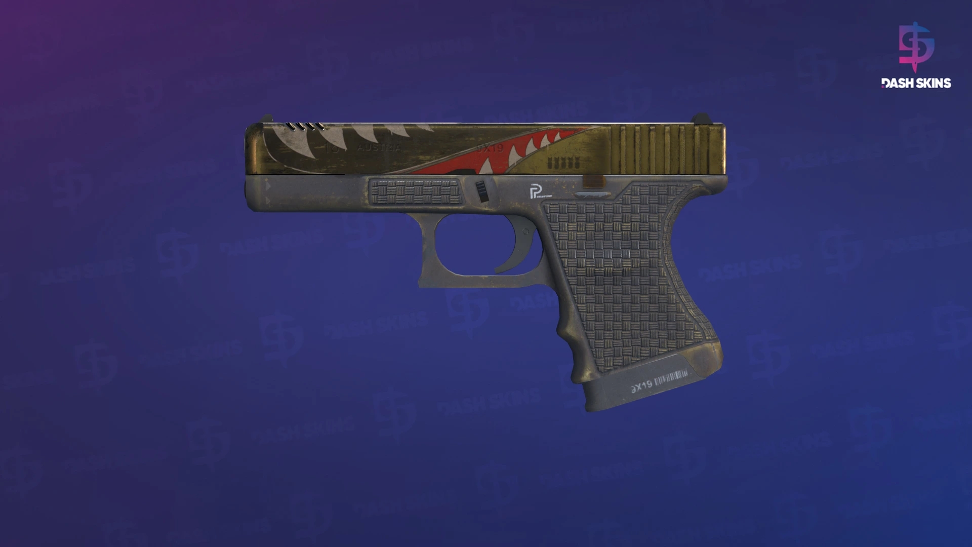 Glock-18 | Warhawk (Field-Tested) Screenshot Playside