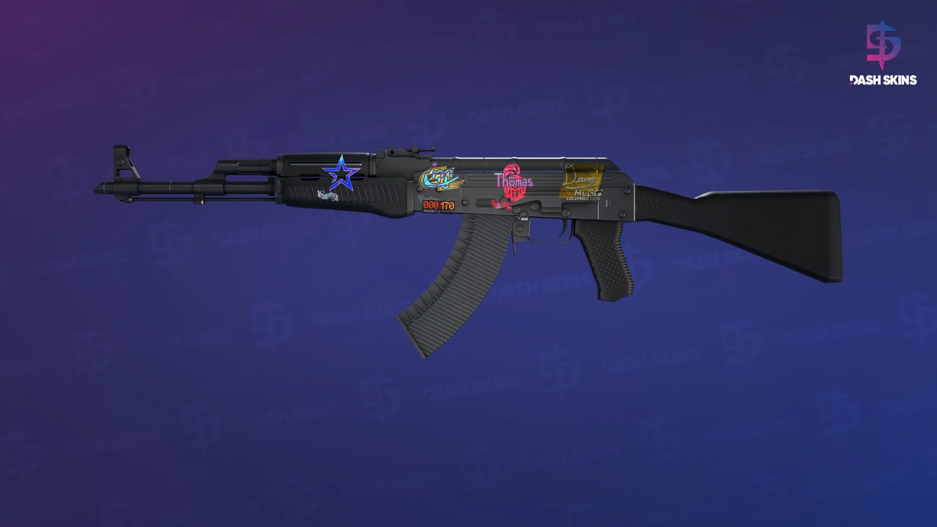 StatTrak™ AK-47 | Slate (Field-Tested) Screenshot Playside