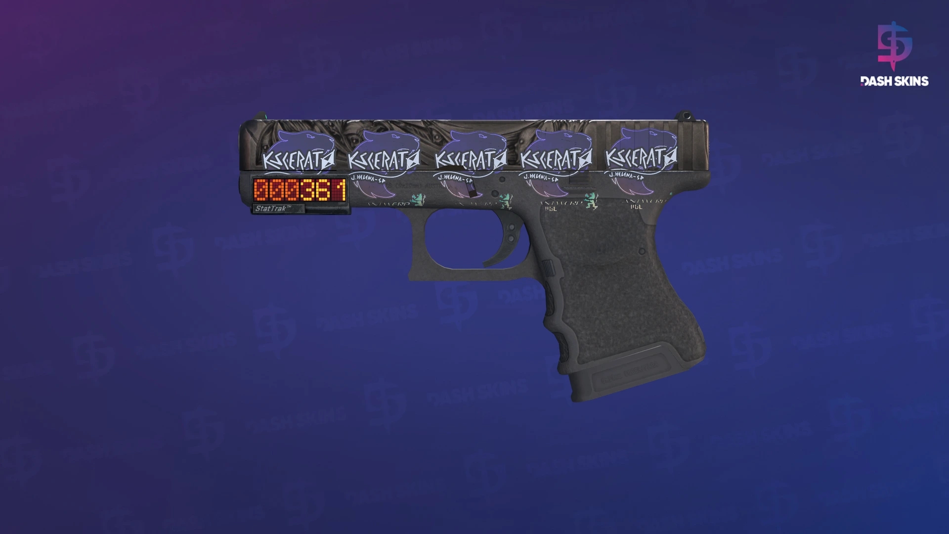 StatTrak™ Glock-18 | Wraiths (Field-Tested) Screenshot Playside