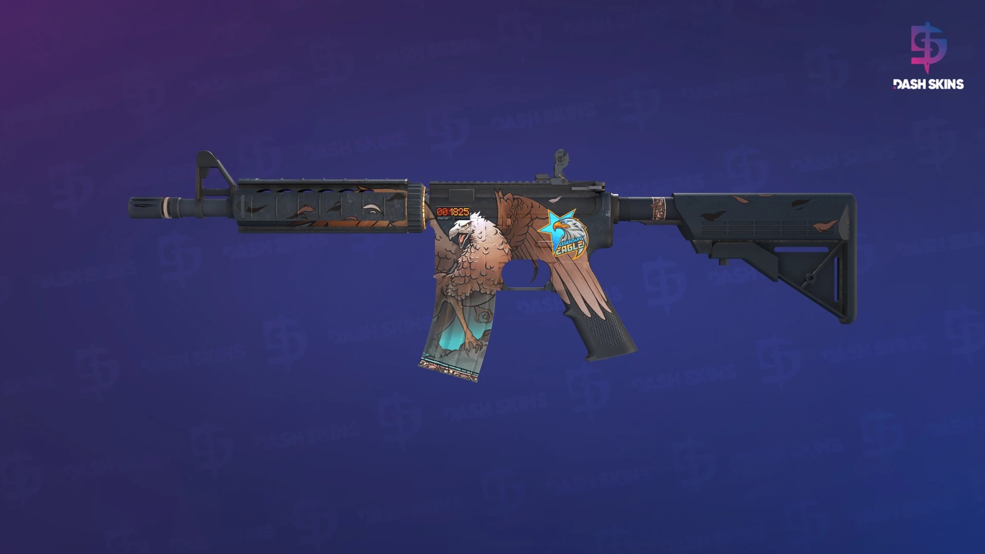StatTrak™ M4A4 | Griffin (Minimal Wear) Screenshot Playside