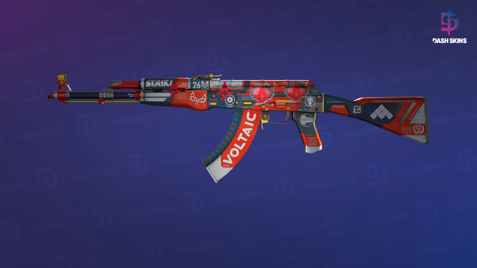 AK-47 | Bloodsport (Field-Tested) Screenshot Playside